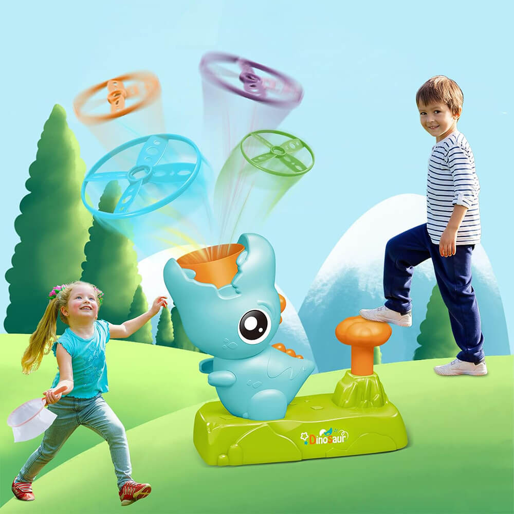 CUTE DUCK FLYING DISC LAUNCHER TOY