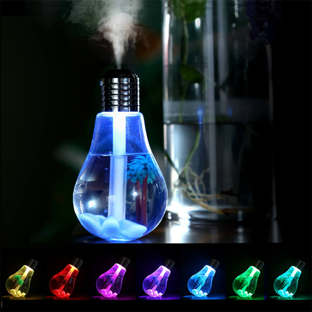 HUMIDIFIER BULB WITH LED NIGHT LIGHT - 400 ML