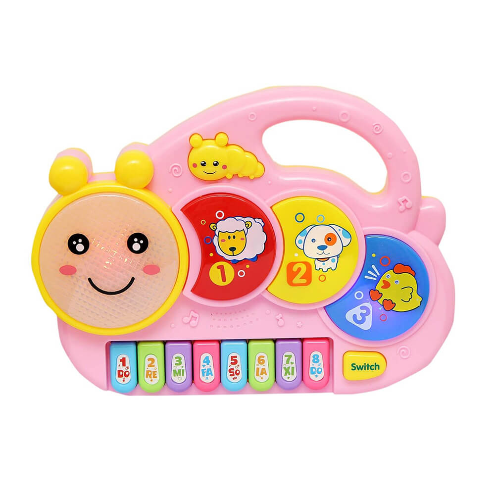 3 IN 1 CATERPILLAR EARLY EDUCATIONAL MUSIC TOY