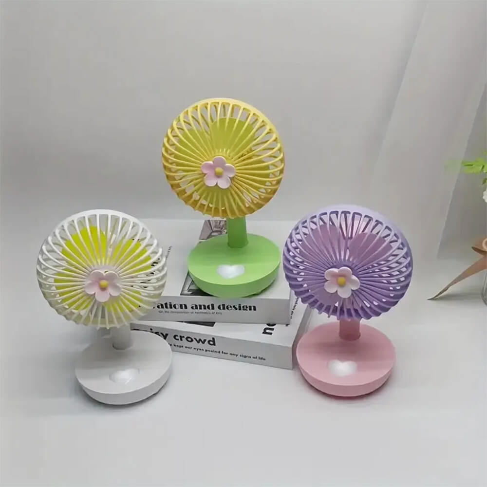 MINI FAN NIGHT LIGHT DESK FAN