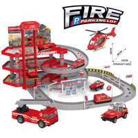 Thumbnail for FIRE CITY PARKING LOT TOY TRACK SET