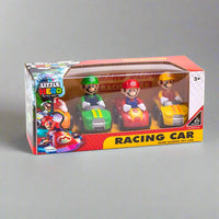 Thumbnail for SUPER MARIO RACING CAR TOY - 4 PCS