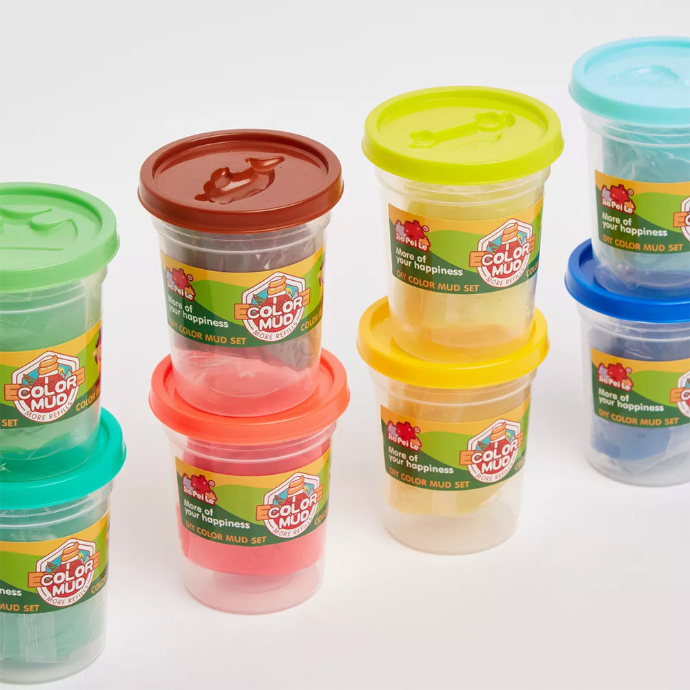 DIY COLOUR MUD DOUGH SET