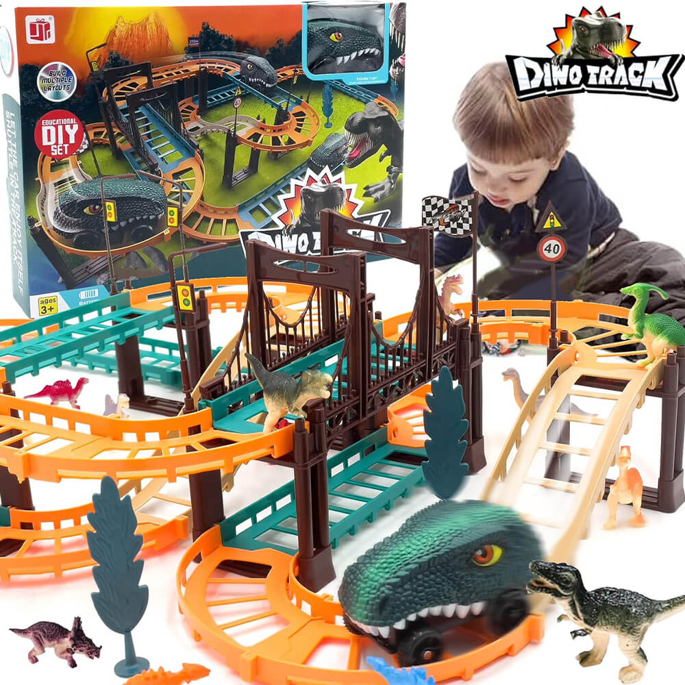 DINO MULTIPLE LAYOUTS TRACK SET