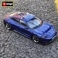 Thumbnail for BURAGO 1:24 PORSCHE TAYCAN TURBO S DIECAST MODEL BL