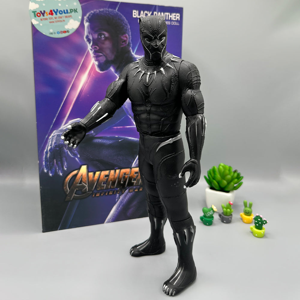 AVENGERS SUPER HERO BLACK PANTHER FIGURE TOY