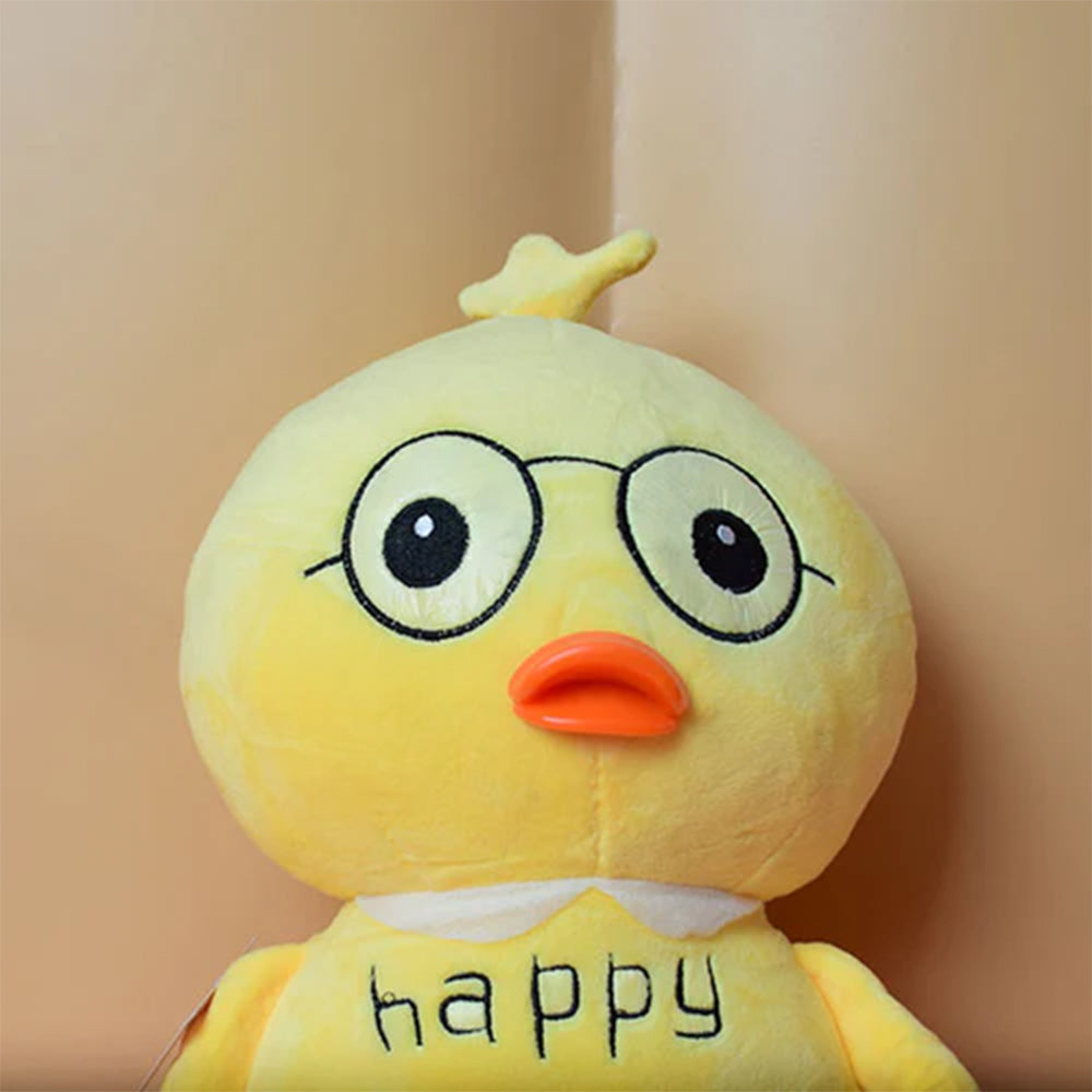 SOFT AND CUTE GLASSY COTTON DUCK STUFF TOY