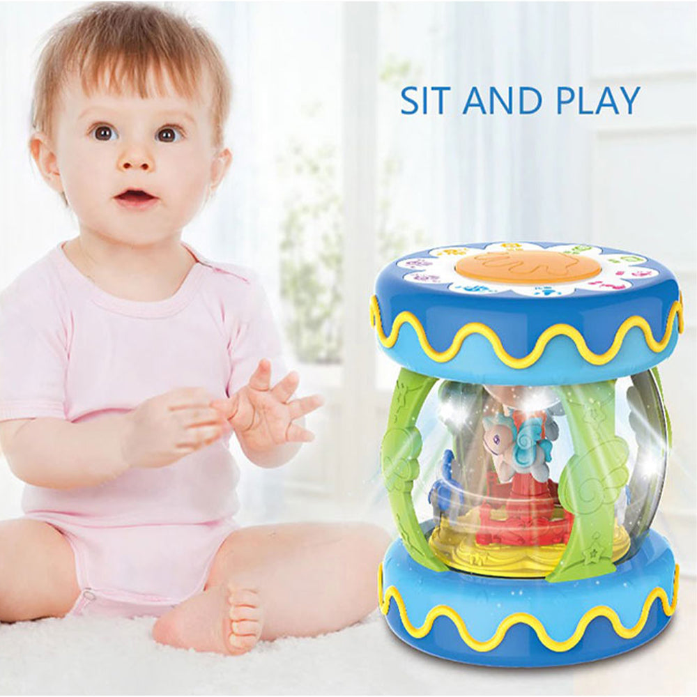 HUANGER DRUM TOY WITH MUSIC & LIGHT