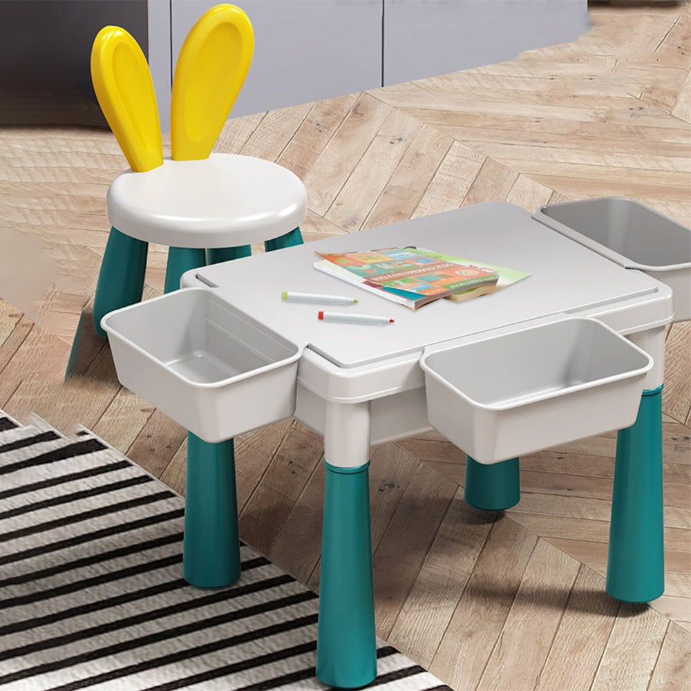 3 in 1 Building Block Table with Chair