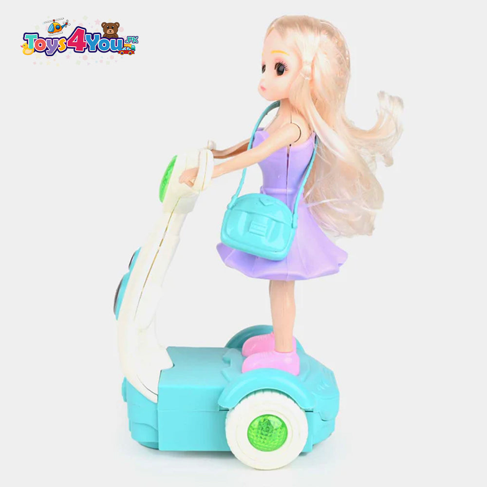 BALANCE DOLL CAR WITH LIGHT & SOUND