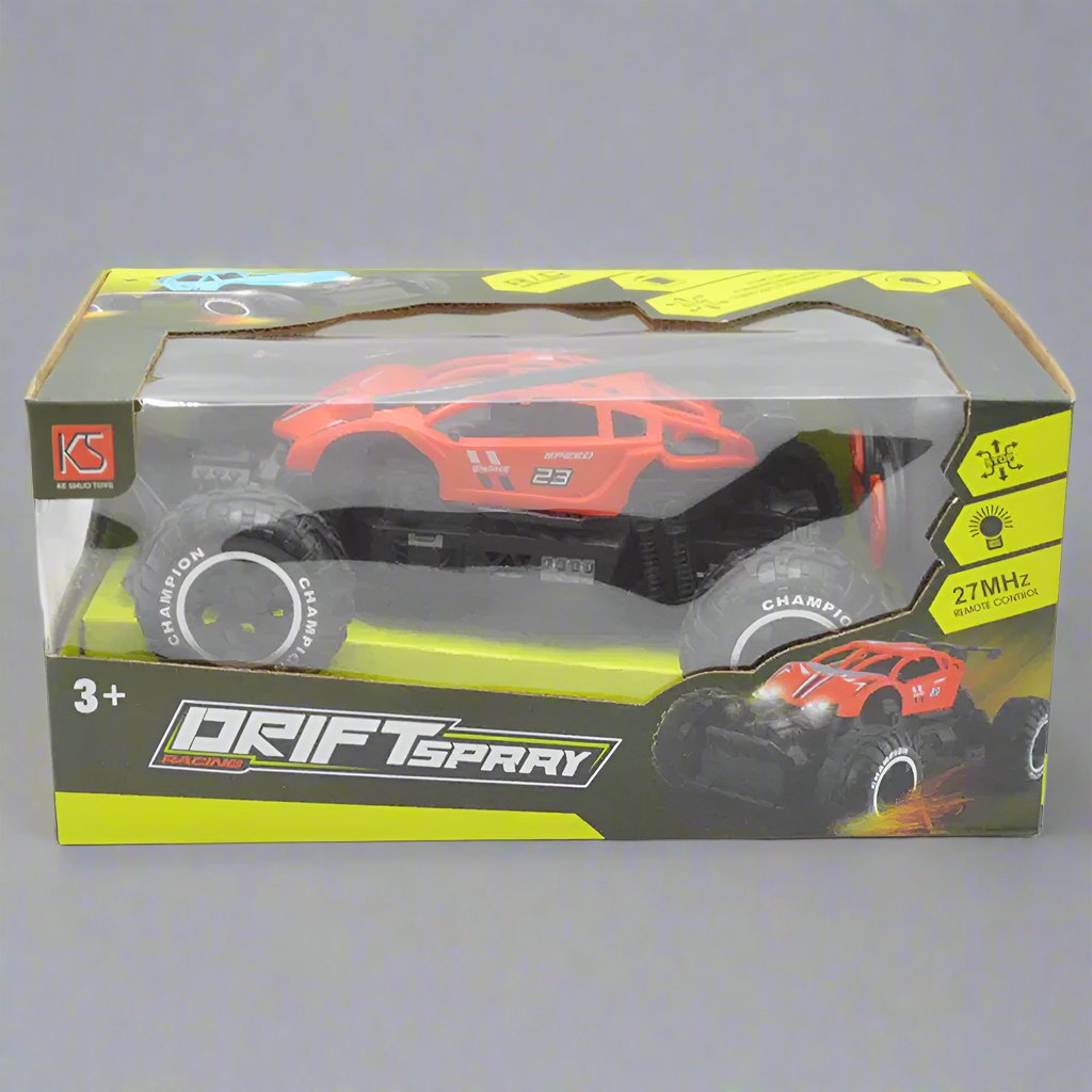 RC DRIFT SPRAY RACING CAR WITH LIGHTS