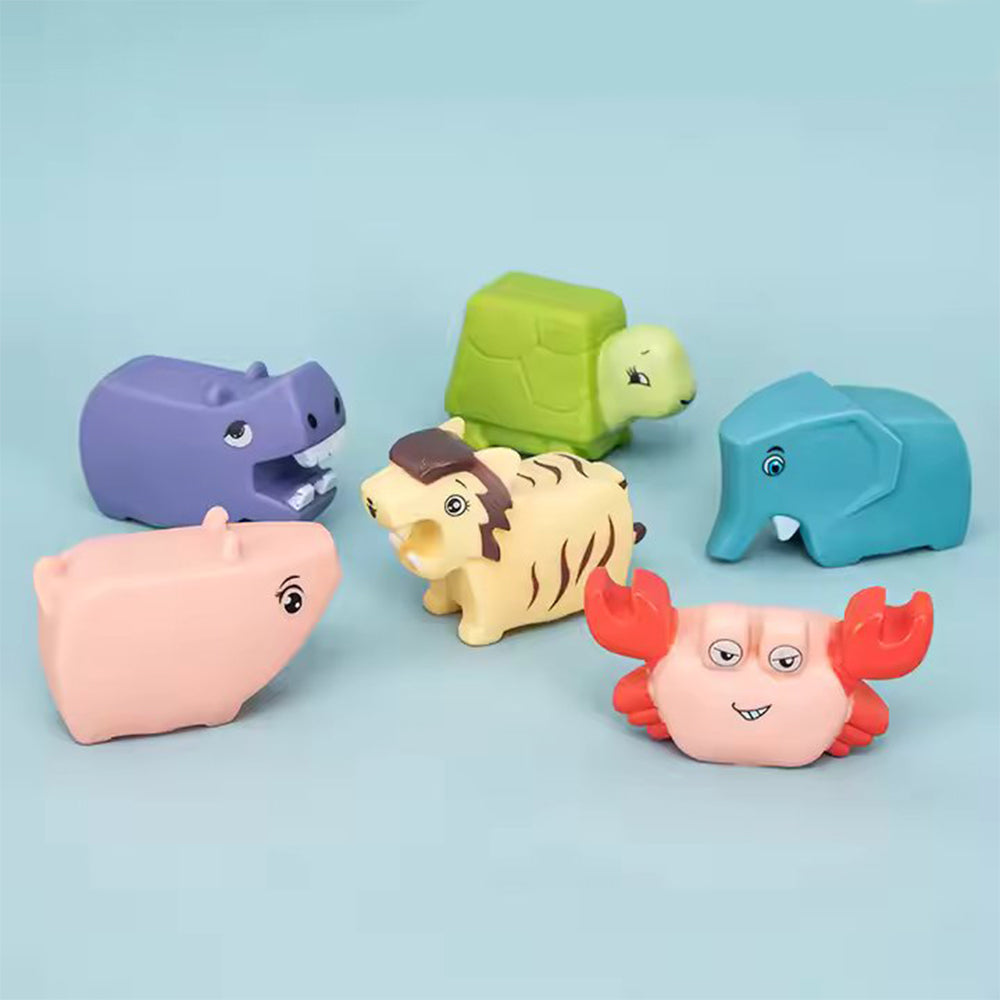 6 PCS - SOFT BABY BATHING TOY & CHU CHU