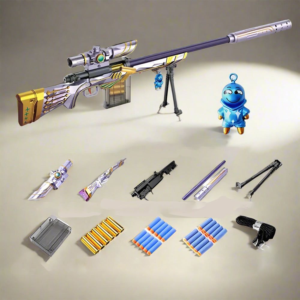 MANUAL AWM BULLET SHELL JUMPING AIR SOFT GUN