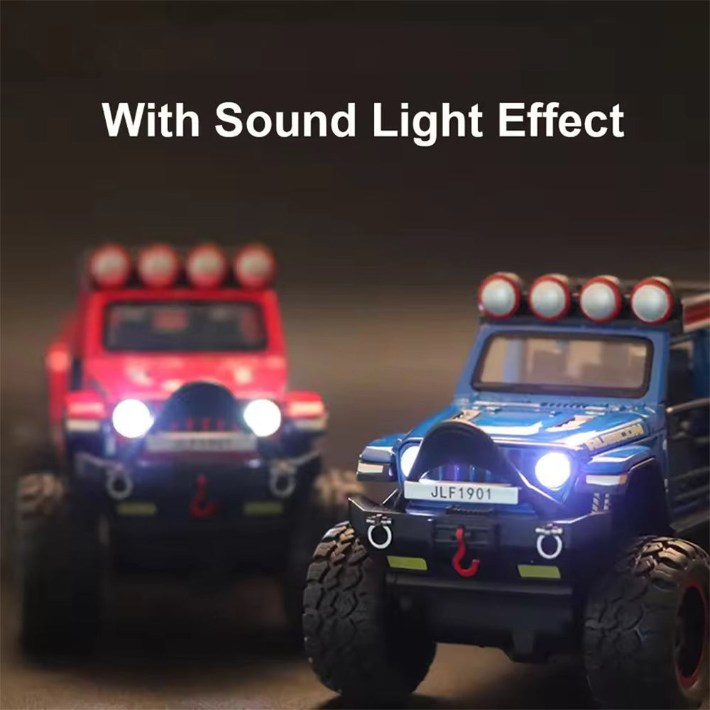 1:32 WRANGLER RUBICON JEEP METAL DEICAST MODEL