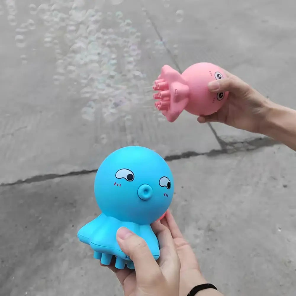 CUTE OCTOPUS BUBBLE MACHINE