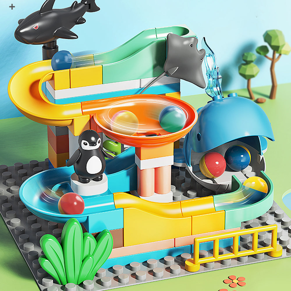 SHARK EDUCATIONAL BUILDING BLOCK TRACK SET