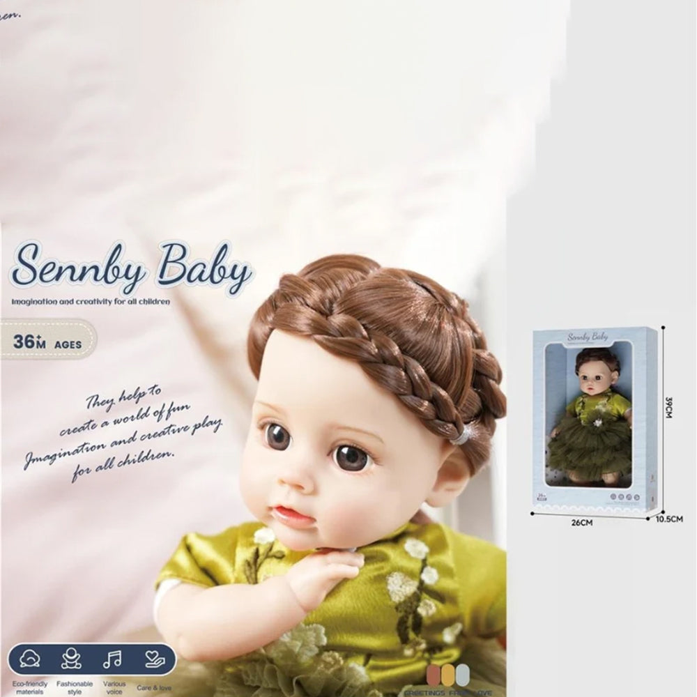 SENNBY BABY COTTON BODY 14 INCH REBORN DOLL