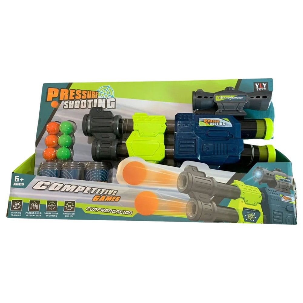 DOUBLE SOFT BALL GUN ARMY WEAPON