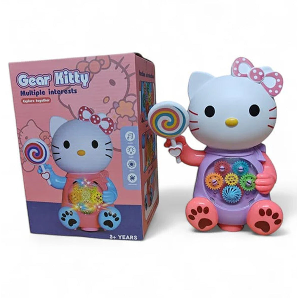 MULTI COLOUR KITTY TOY FOR KIDS