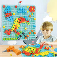 Thumbnail for 3D CREATIVE BUILDING BRICKS PUZZLE EDUCATIONAL TOY