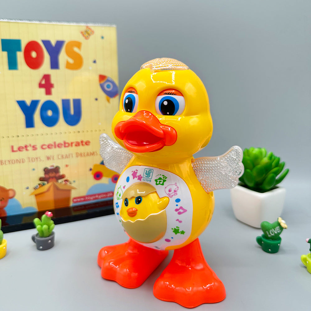 CUTE MUSICAL DANCING DUCK TOY FOR KIDS