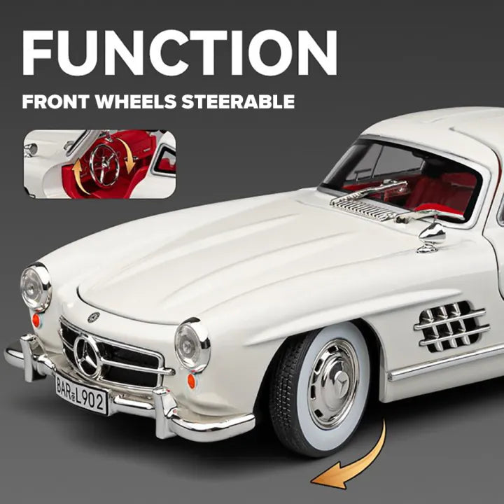 1:24 BENZ 300SL ALLOY DIECAST MODEL