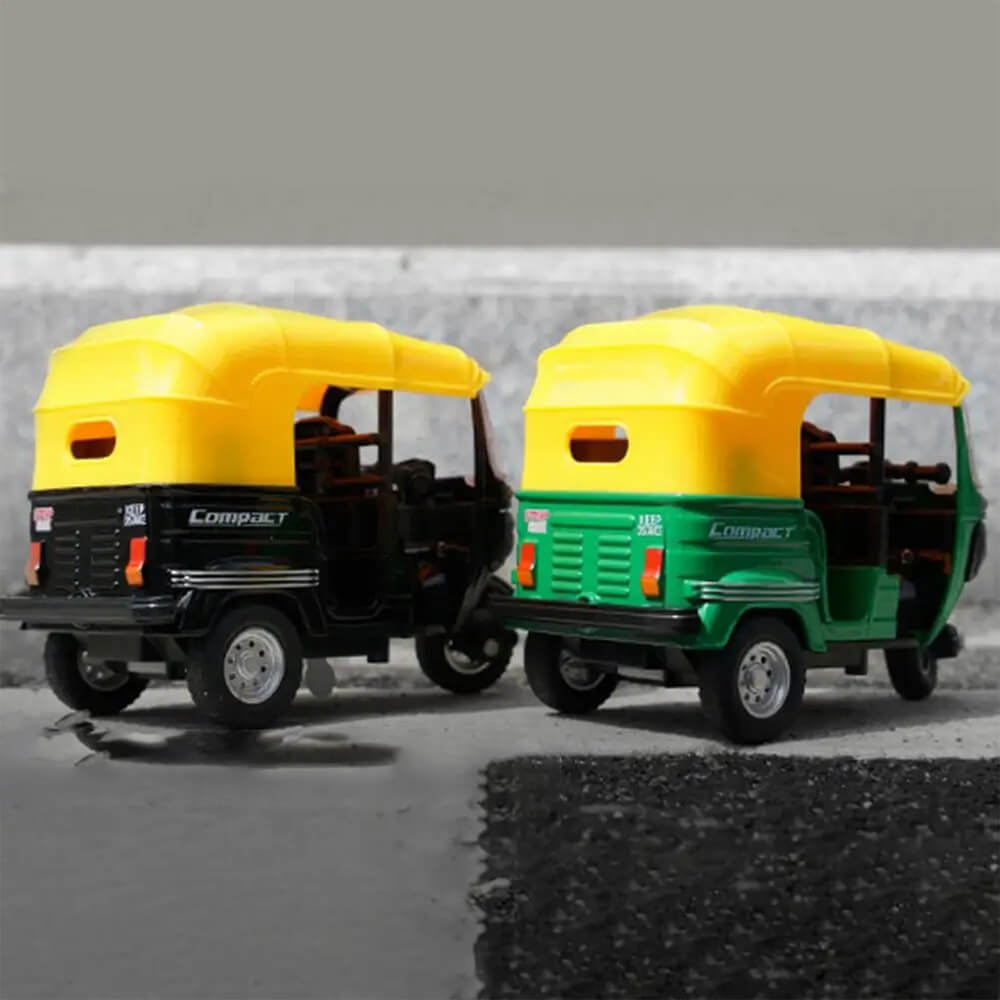 METAL MINIATURE CNG AUTO RICKSHAW