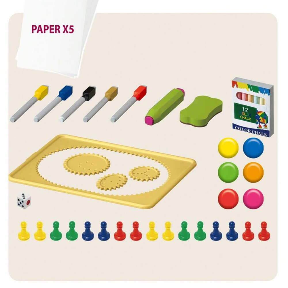 2 IN 1 ARTIST DRAWING BOARD - 46 PCS