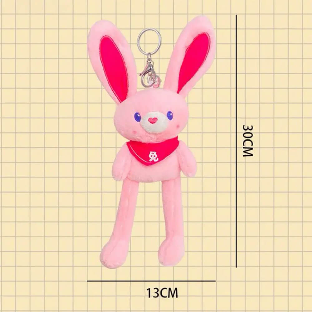 FUNNY BUNNY STRETCHABLE STUFFED TOY - 30 CM