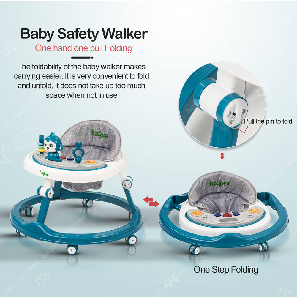 CUTE LOVELY ROUND SHAPE BABY WALKER