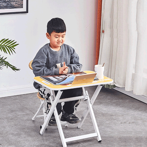KIDS FOLDABLE STUDY RELAX TABLE CHAIR –