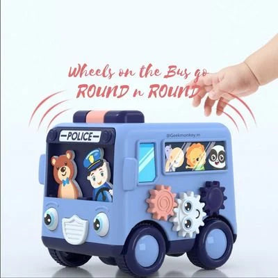 CUTE SCHOOL BUS - FRICTION TOY
