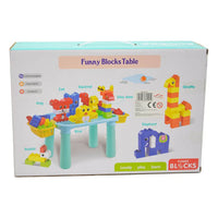 Thumbnail for 53-PIECES FUNNY BLOCKS TABLE FOR KIDS