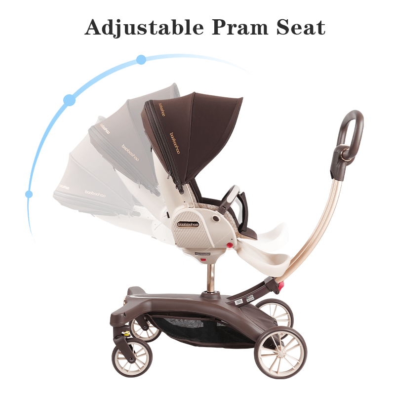 BAOBAOHAO 3 IN 1 LUXURY BABY STROLLER