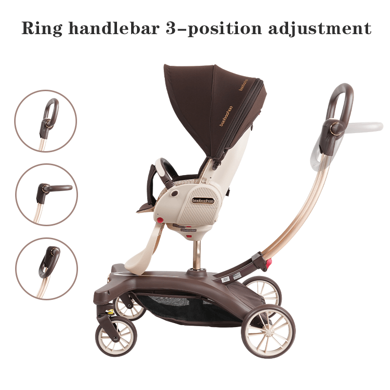 BAOBAOHAO 3 IN 1 LUXURY BABY STROLLER