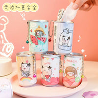 Thumbnail for MINI TIN WET TISSUE WIPE - 30PCS