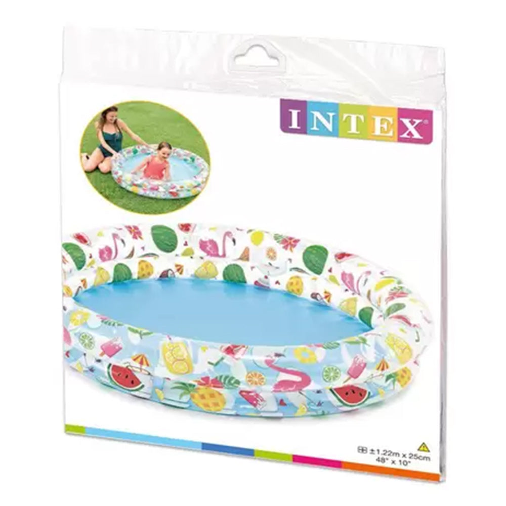 INTEX STARS KIDDIE 2 RING CIRCLES SWIMMING POOL - 59421