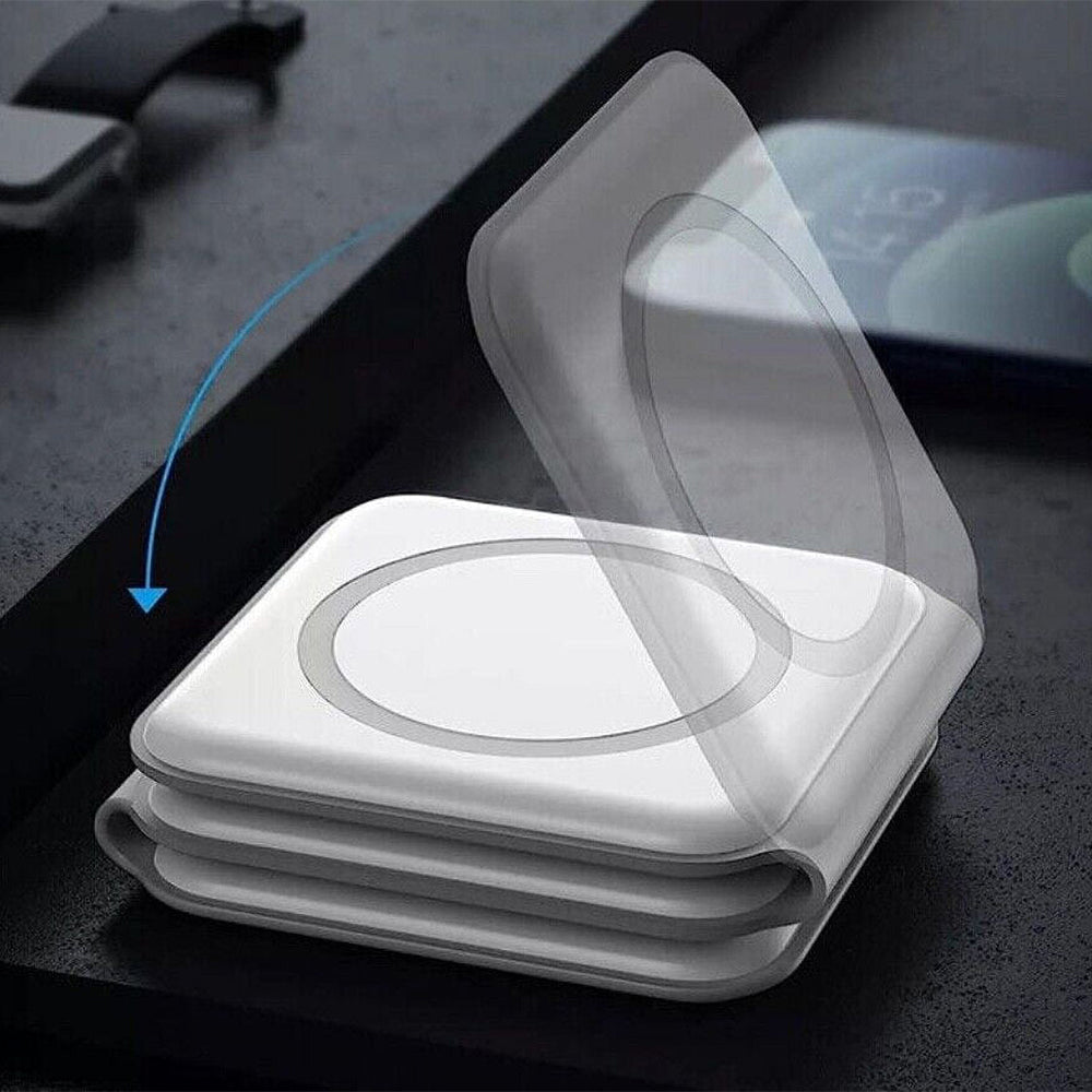 3 IN 1  MAGNETIC  FOLDABLE WIRELESS  CHARGING PAD