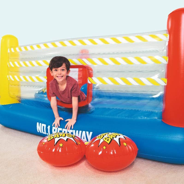 INTEX INFLATABLE JUMP-O-LENE BOXING RING BOUNCER - 48250