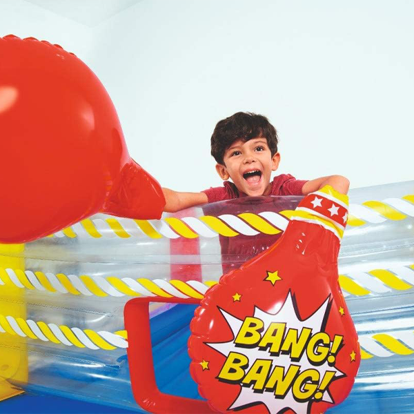 INTEX INFLATABLE JUMP-O-LENE BOXING RING BOUNCER - 48250