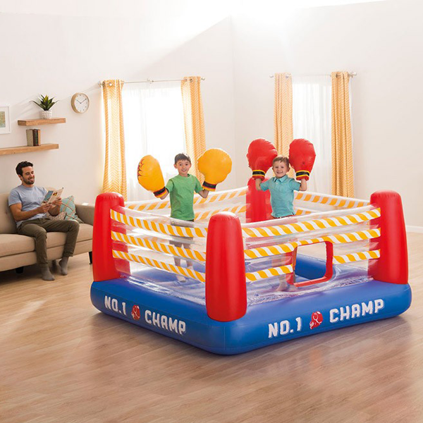 INTEX INFLATABLE JUMP-O-LENE BOXING RING BOUNCER - 48250