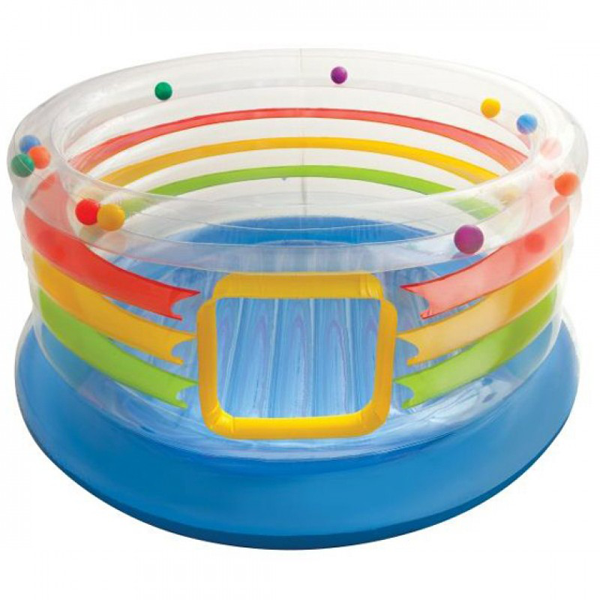 INTEX JUMP-O-LENE TRANSPARENT RING BOUNCE - 48264