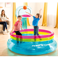 Thumbnail for INTEX JUMP - O - LENE RING BOUNCER WITH BASKET BALL SHOOTING HOOP - 48265