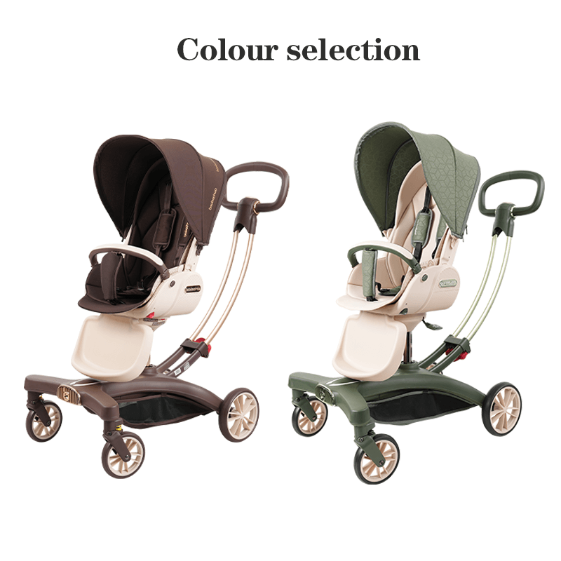 BAOBAOHAO 3 IN 1 LUXURY BABY STROLLER