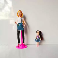 Thumbnail for TICKLES MOTHER & DAUGHTER DOLL WITH KITCHEN PLAYSET