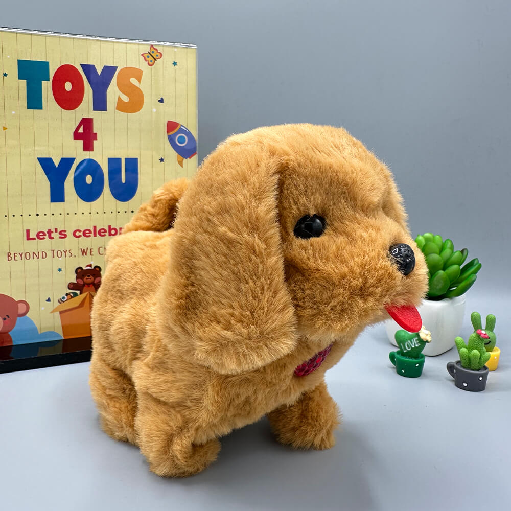 WALKING PLUSH CUTE DOG TOY