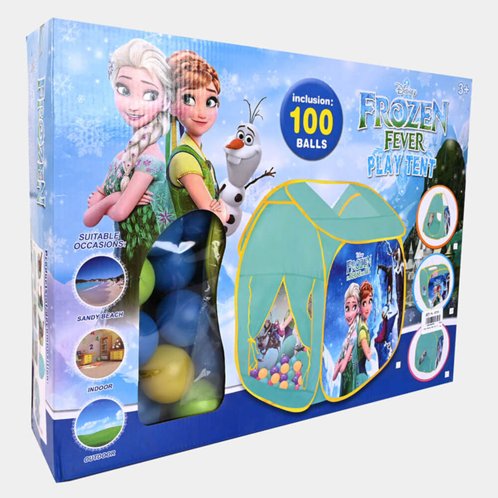 FROZEN PLAY TENT HOUSE WITH 100 BALL