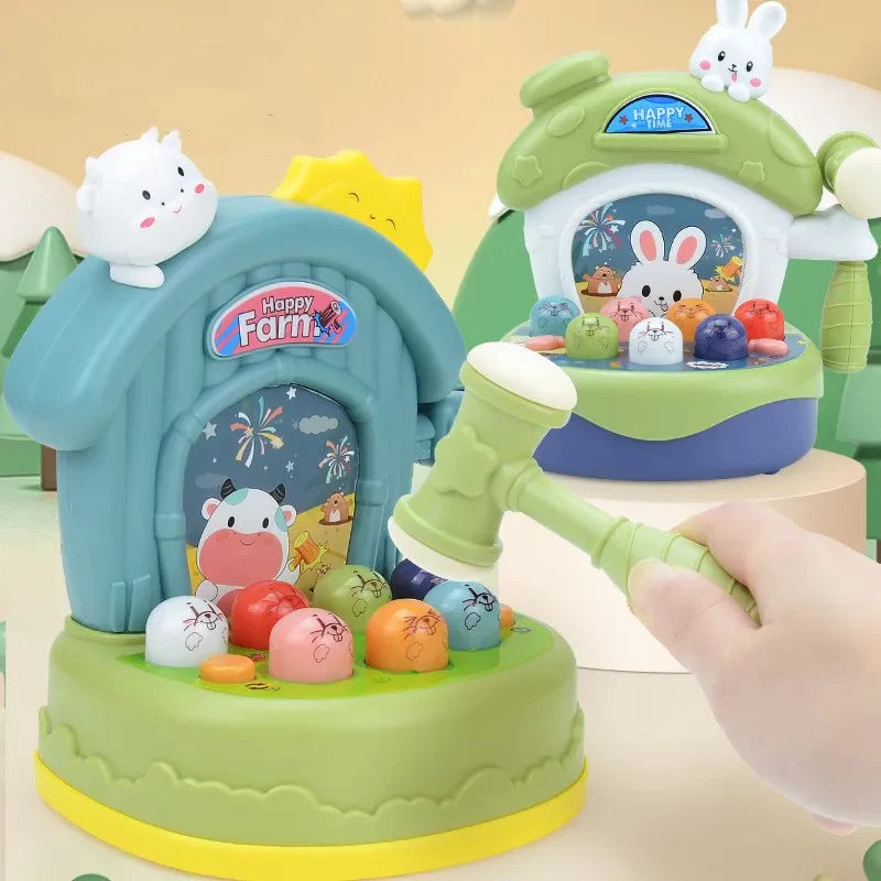 BABY EARLY EDUCATION HIT HAMSTER GAME WITH LIGHT AND SOUND