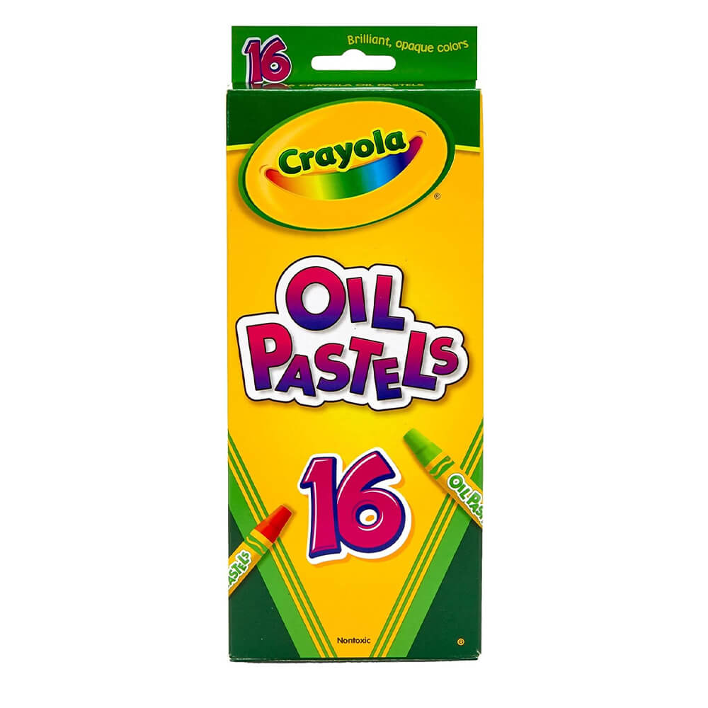 CRAYOLA OIL PASTELS PACK OF 16