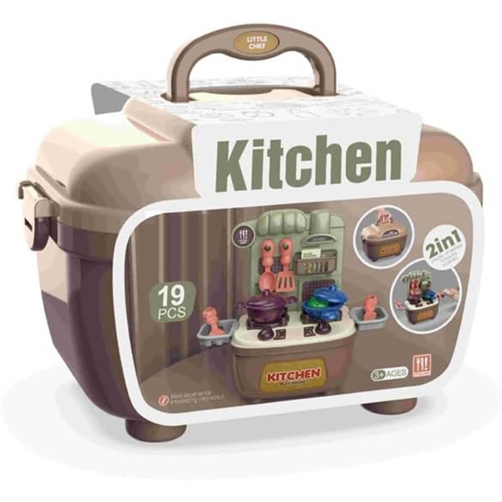 2 IN 1 KITCHEN SHOPING PLAY HOUSE